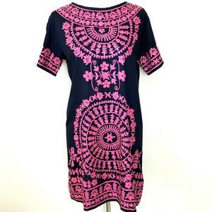 New Buckhead Betties Dress Small Womens Navy Blue